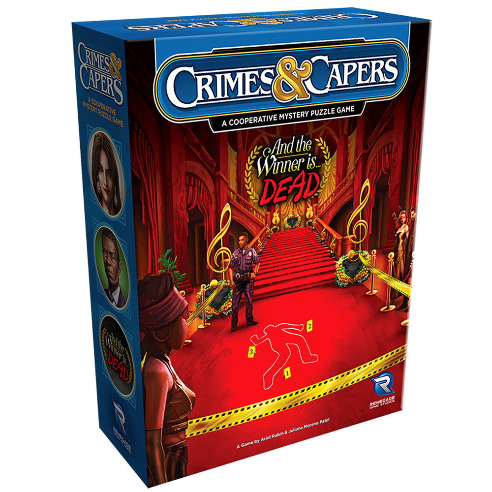 Crimes & Capers: And the Winner is... DEAD Cooperative Mystery Game