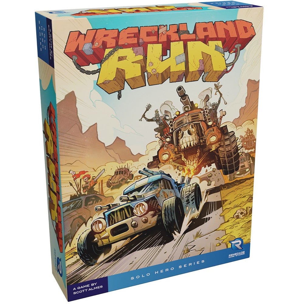 Wreckland Run Solo Hero Series Board Game by Renegade Games