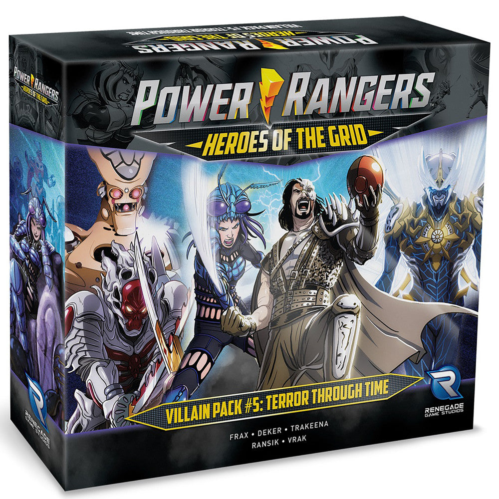 Power Rangers Heroes of the Grid: Terror Through Time Villain Pack #5 Expansion