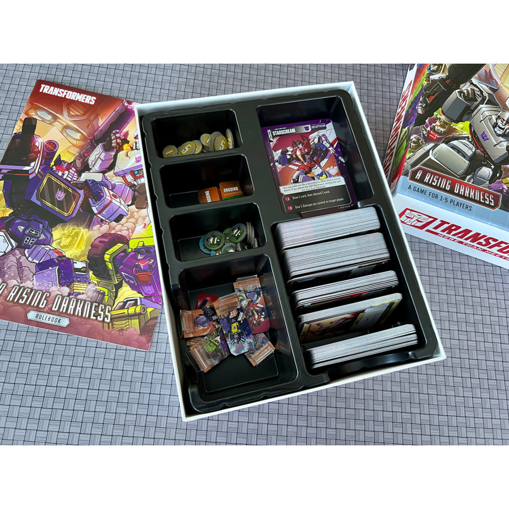 Transformers Deck-Building Game: A Rising Darkness Expansion Set