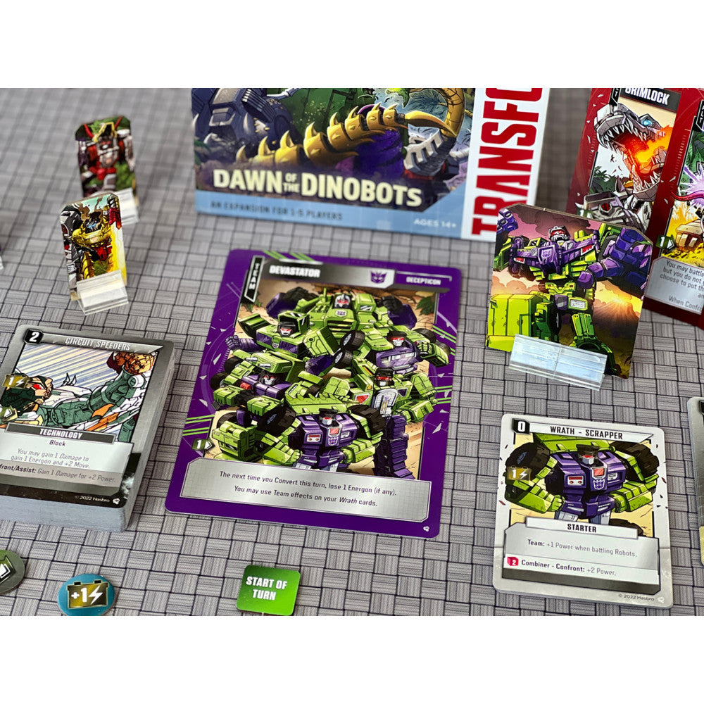 Transformers Deck-Building Game: Dawn of the Dinobots Expansion