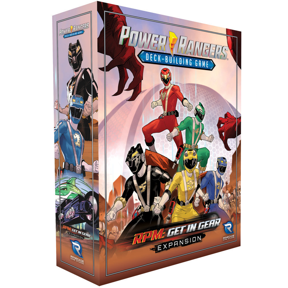 Power Rangers Deck-Building Game RPM: Get In Gear Expansion Set