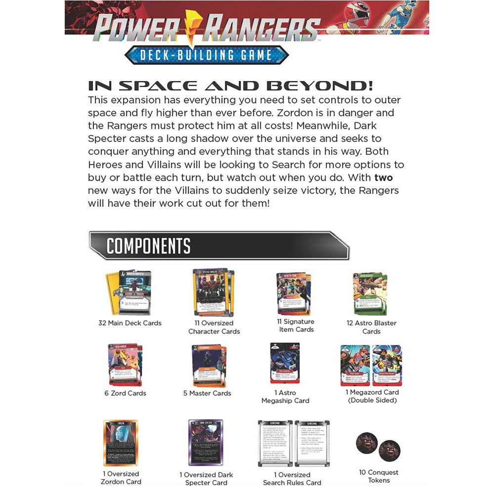 Power Rangers Deck-Building Game: Flying Higher Expansion Set