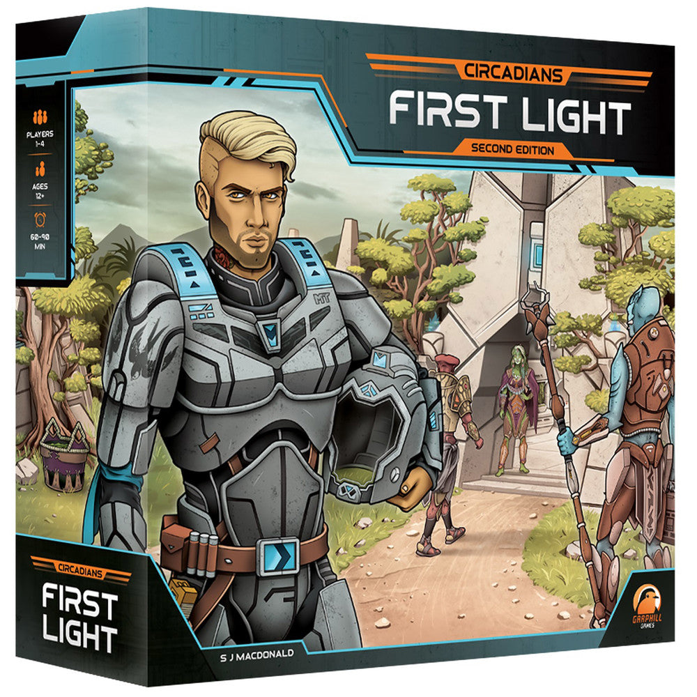 Circadians: First Light Second Edition - Strategic Dice Placement Board Game