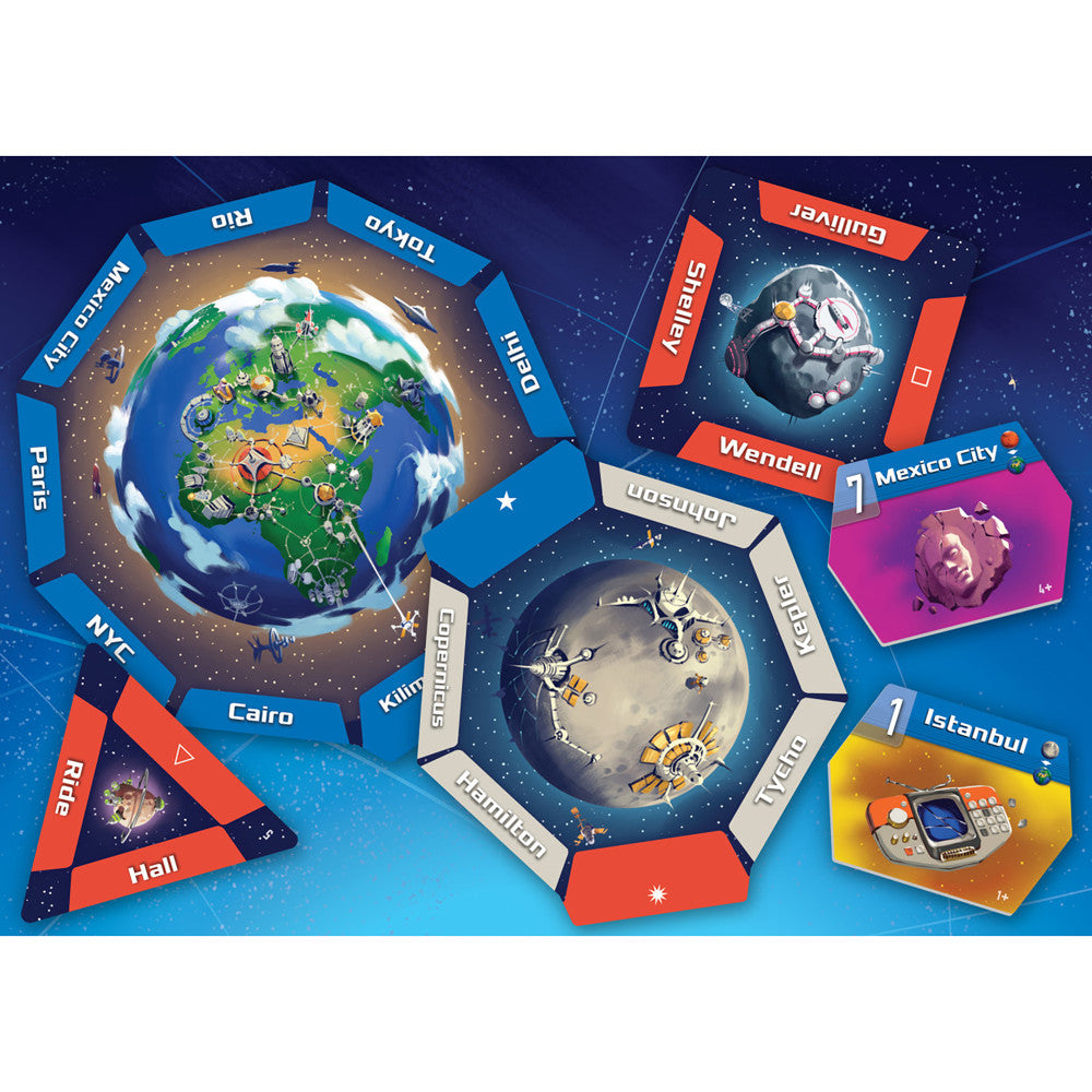 Junk Orbit Renegade Edition Strategic Family Board Game