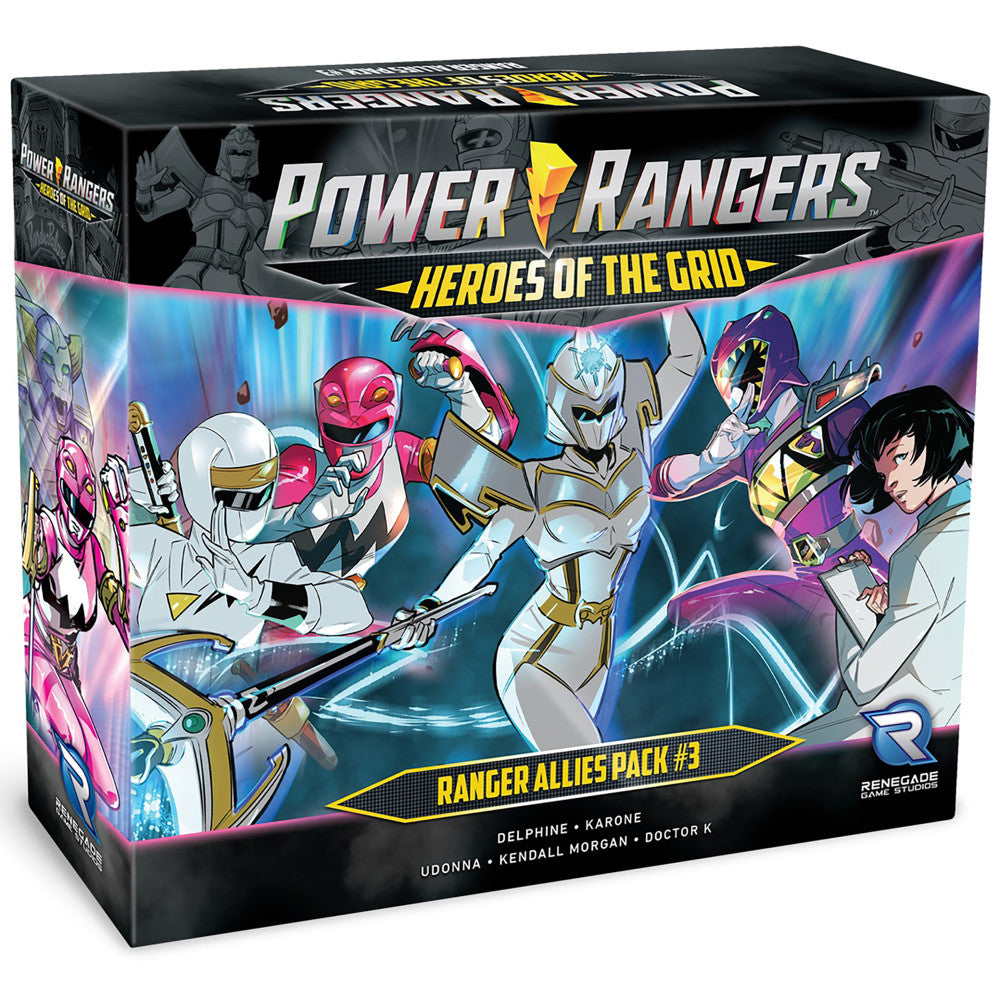 Power Rangers Heroes of the Grid: Ranger Allies Pack #3 Expansion Set