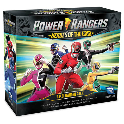 Renegade Games Power Rangers S.P.D. Heroes of the Grid Ranger Pack