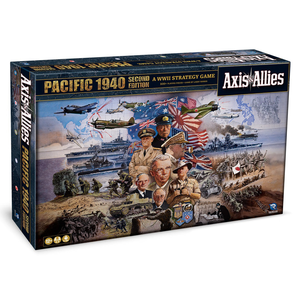 Axis & Allies: 1940 Pacific Second Edition - WWII Strategy Board Game