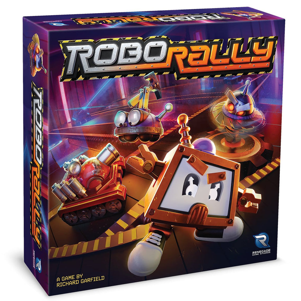 Robo Rally Renegade Edition Robotic Chaos Board Game