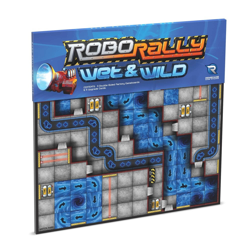 Robo Rally: Wet & Wild Expansion Board Game by Renegade Games Studios