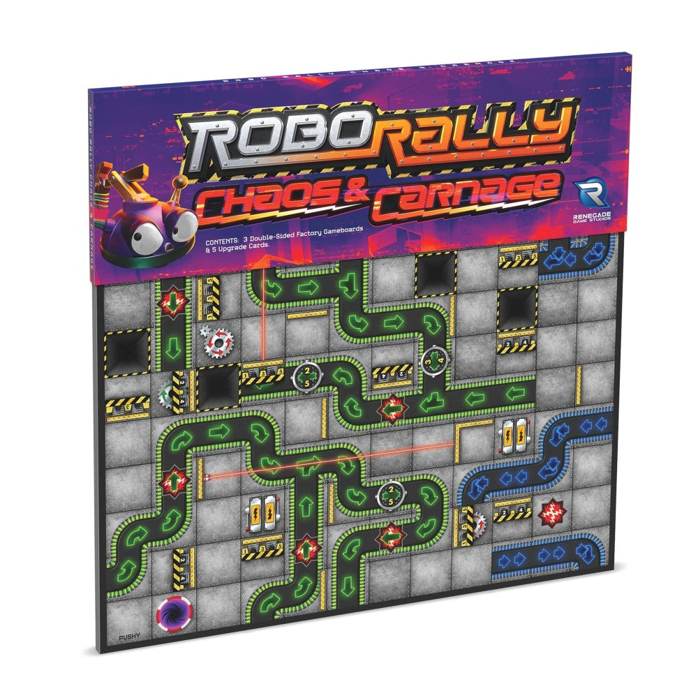 Robo Rally: Chaos & Carnage Expansion Board Game by Renegade Games Studios