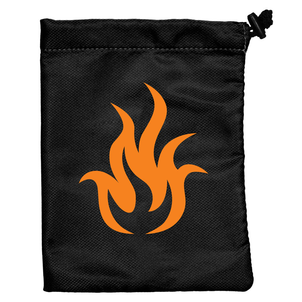 Hunter: The Reckoning 5th Edition RPG Flame-Themed Dice Bag