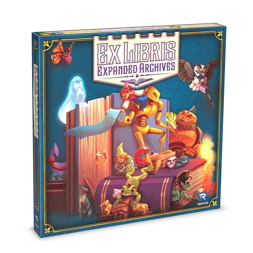 Renegade Games Studios Ex Libris Expanded Archives Expansion - Strategy Board Game