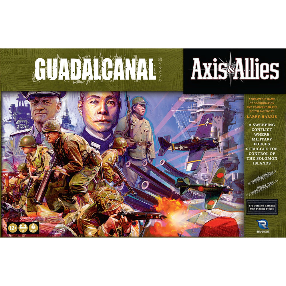 Axis & Allies: Guadalcanal Edition Strategy Board Game for Ages 13+