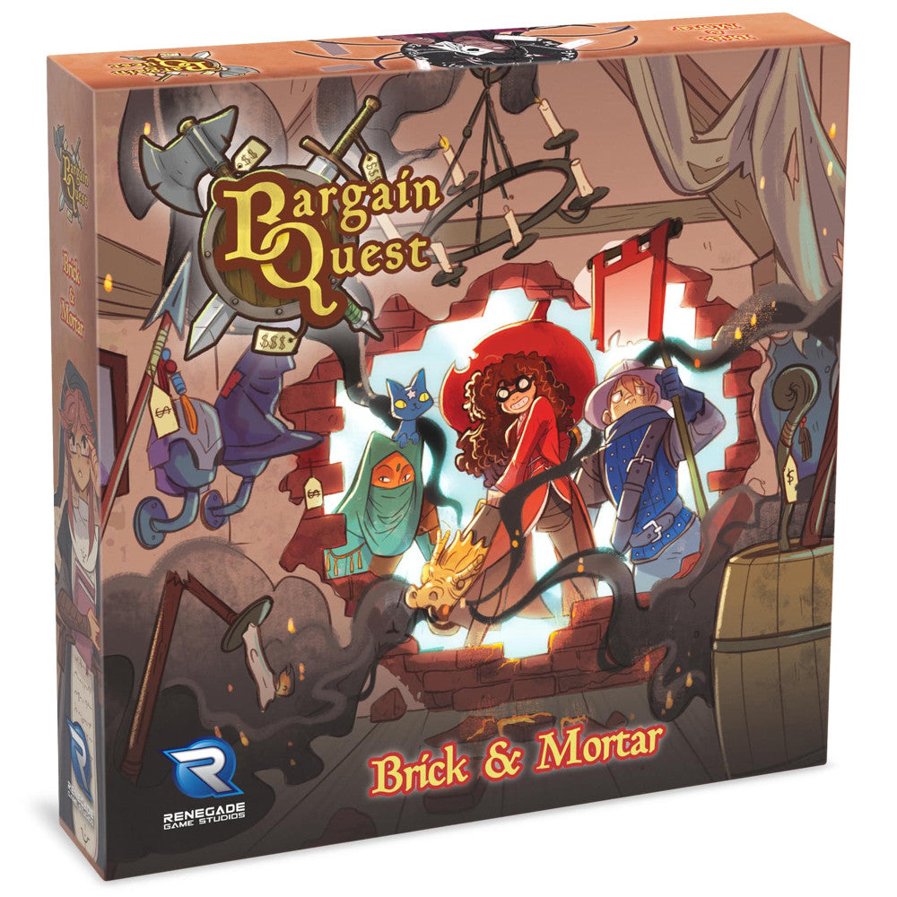 Renegade Games Studios Bargain Quest: Brick & Mortar Expansion Board Game