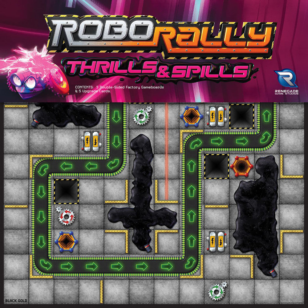 Robo Rally Thrills & Spills Expansion Board Game by Renegade Game Studios