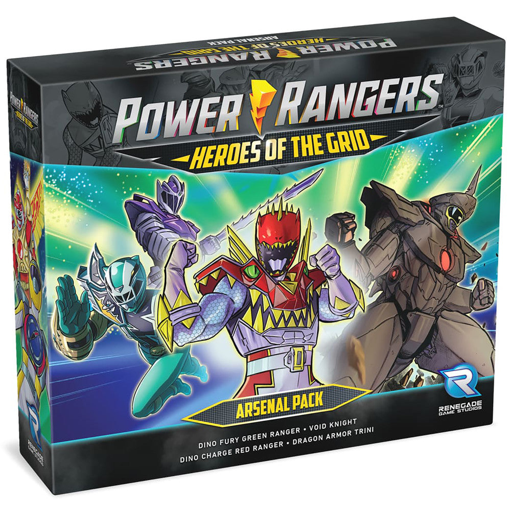 Renegade Game Studios: Power Rangers: Heroes of the Grid: Arsenal Pack - Expansion