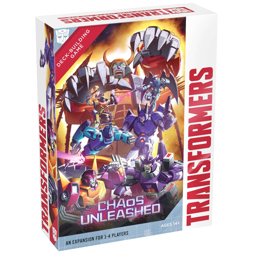 Renegade Game Studios: Transformers: Deck-Building Game: Chaos Unleashed, Ages 14+, 1-4 Players