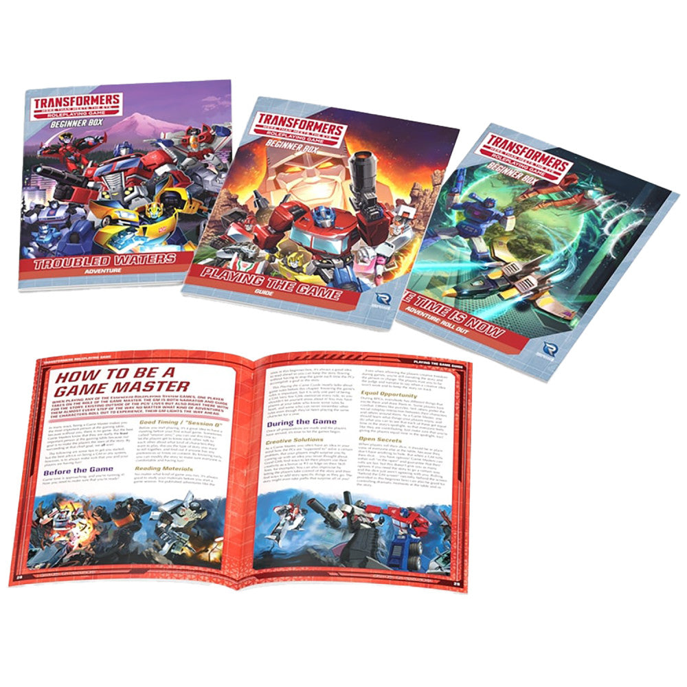 Renegade Game Studios: Transformers Roleplaying Game Beginner Box, Ages 14+, 3-6 Players