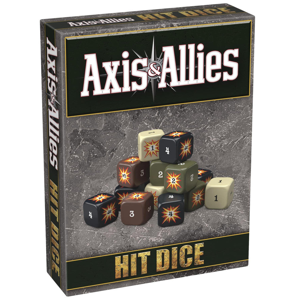 Renegade Games Studio: Axis & Allies: Hit Dice - 72 Dice In 4 Styles