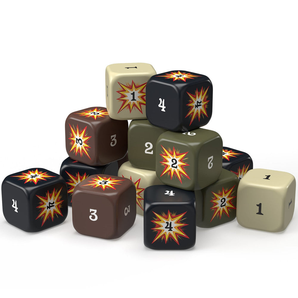 Renegade Games Studio: Axis & Allies: Hit Dice - 72 Dice In 4 Styles