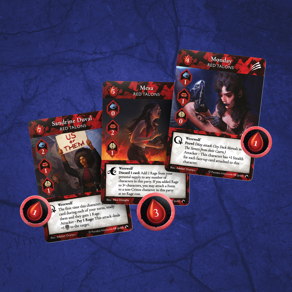 Renegade Game Studios: Vampire: The Masquerade Rivals Expandable Card Game, Ages 14+