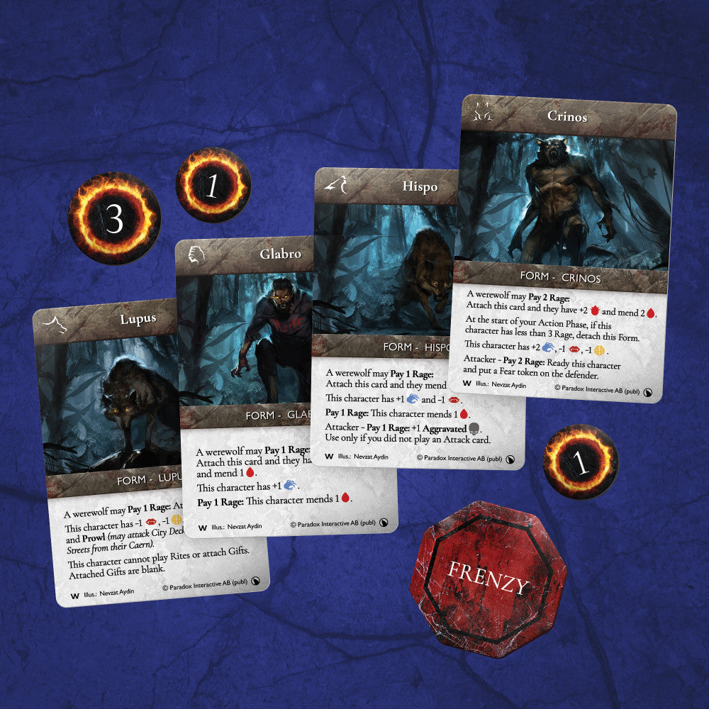 Renegade Game Studios: Vampire: The Masquerade Rivals Expandable Card Game, Ages 14+