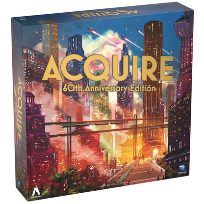 Renegade Game Studios: Acquire 60th Anniversary Edition, Ages 12+, 2-6 Players