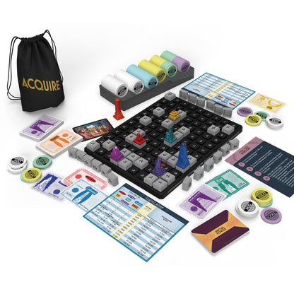 Renegade Game Studios: Acquire 60th Anniversary Edition, Ages 12+, 2-6 Players