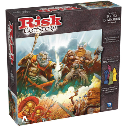 Renegade Game Studios: Risk: Godstorm -  Command 5 Ancient Cultures! Board Game, Ages 10+, 2-5 Players