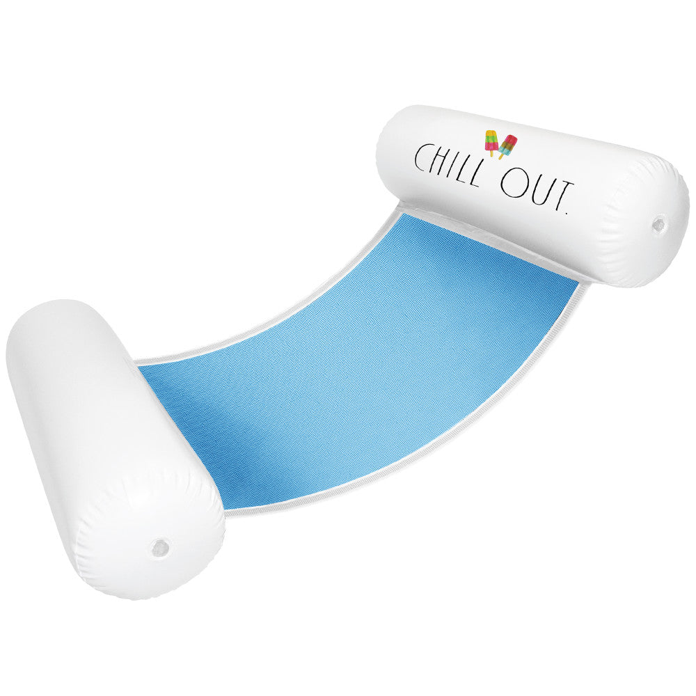 Rae Dunn Chill Out Kids Hammock Float - 43x23" Inflatable Lounger