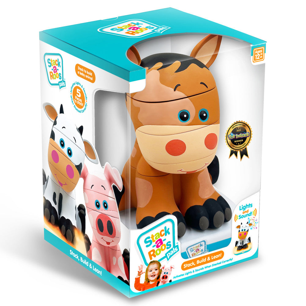 Stack-a-Roos Pals: Baby Horse ‚Äì Interactive Toddler Stacking Toy