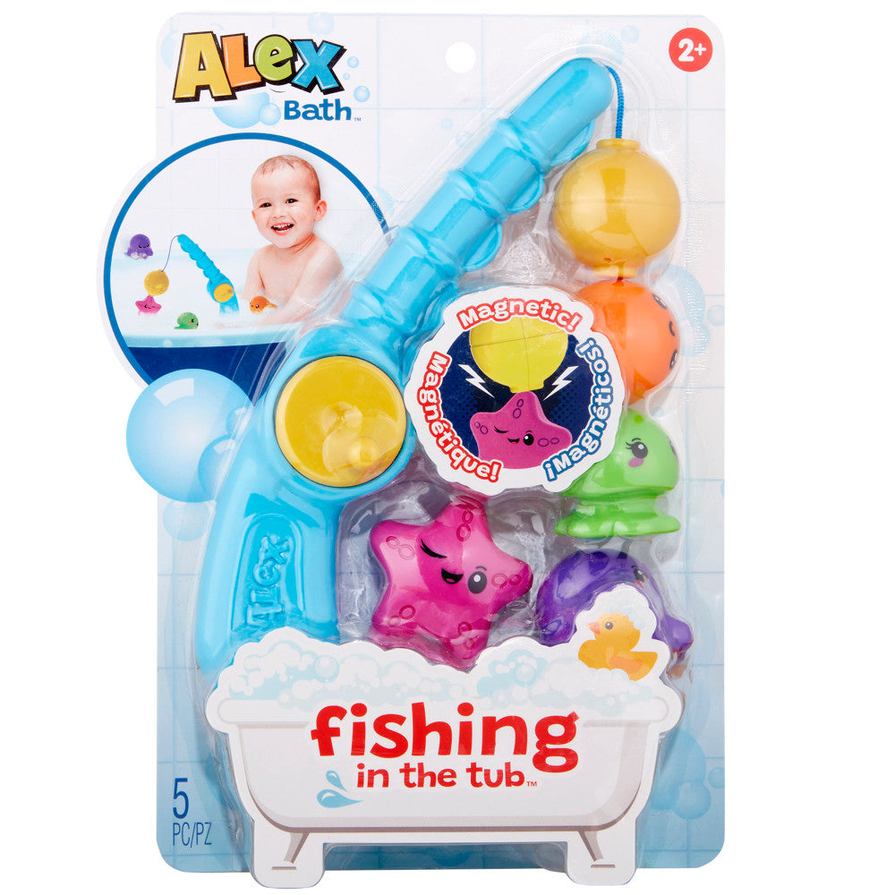 Alex: Fishing In The Tub - Catch & Release Game, Bathtime Water Toy, Ages 2+