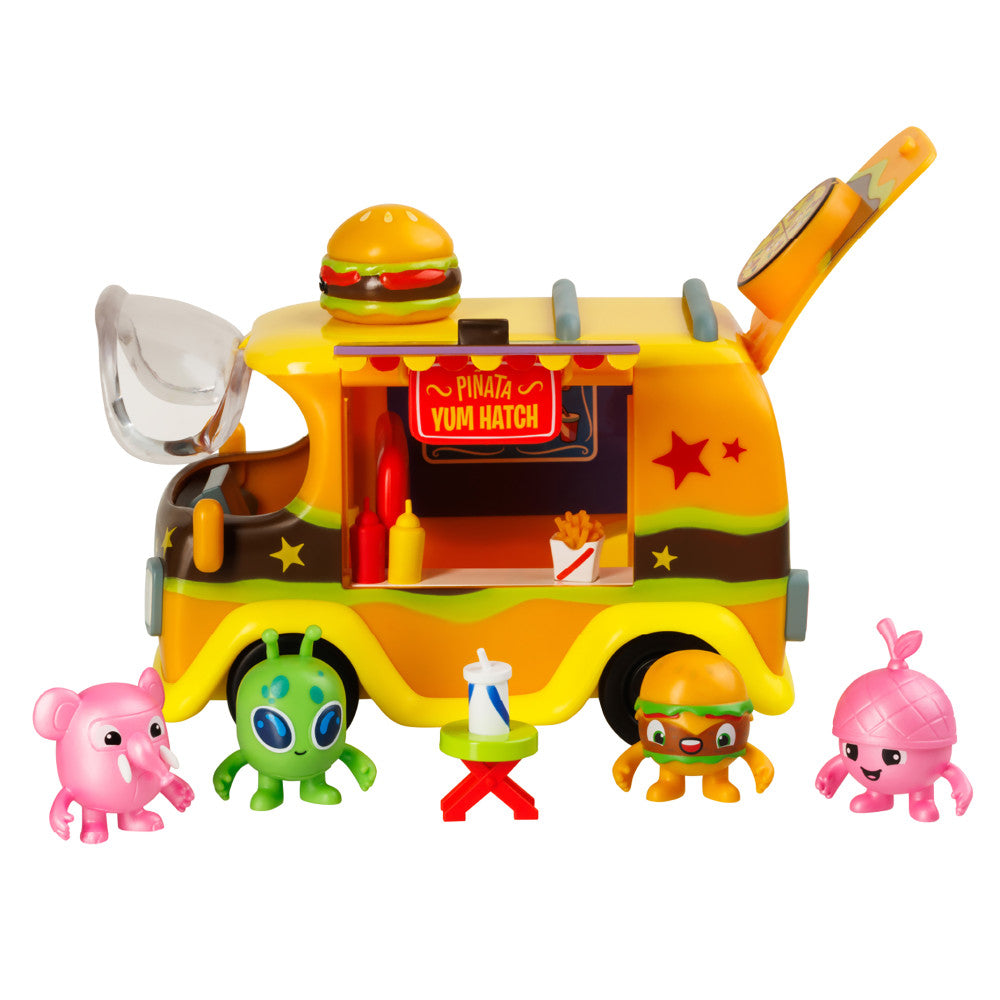 Pinata Smashlings: Yum Yum Truck Interactive Playset - Food Themed