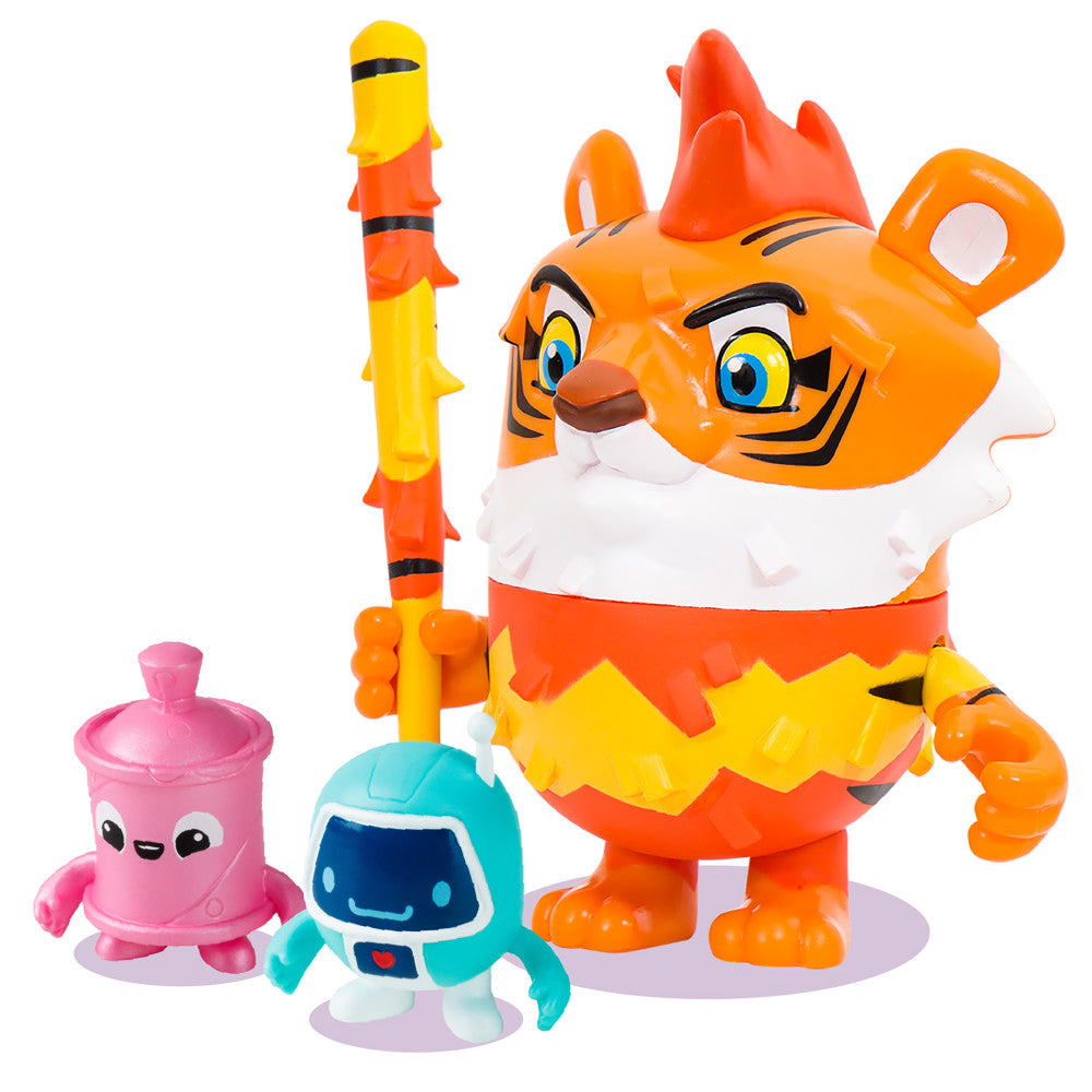 Pinata Smashlings: Mo the Tiger Blind Pack with Exclusive Roblox DLC