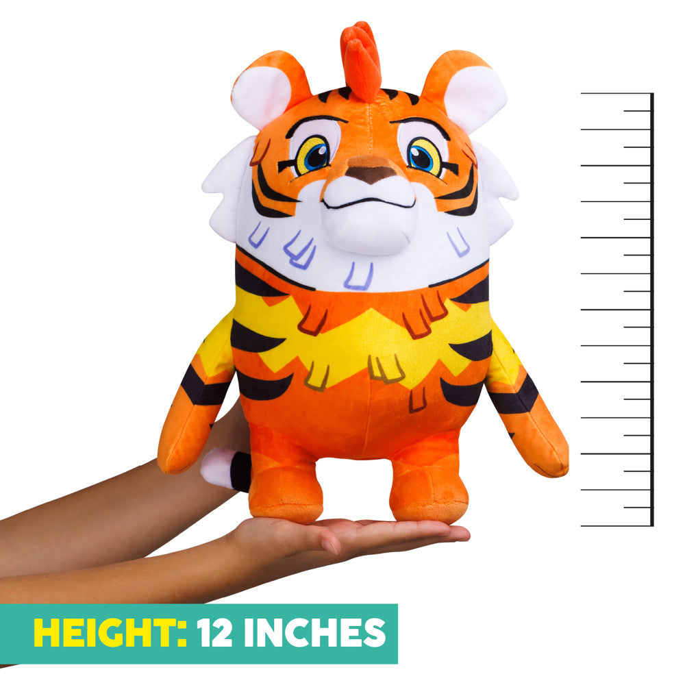 Pi√±ata Smashlings Series 1 Mo the Tiger 12 inch Plush Toy with Digital Game Code