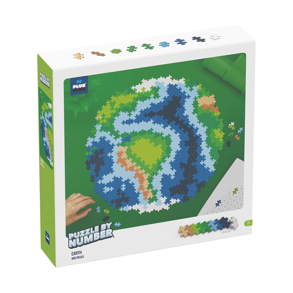 Plus-Plus Earth Theme Puzzle - 800 pc