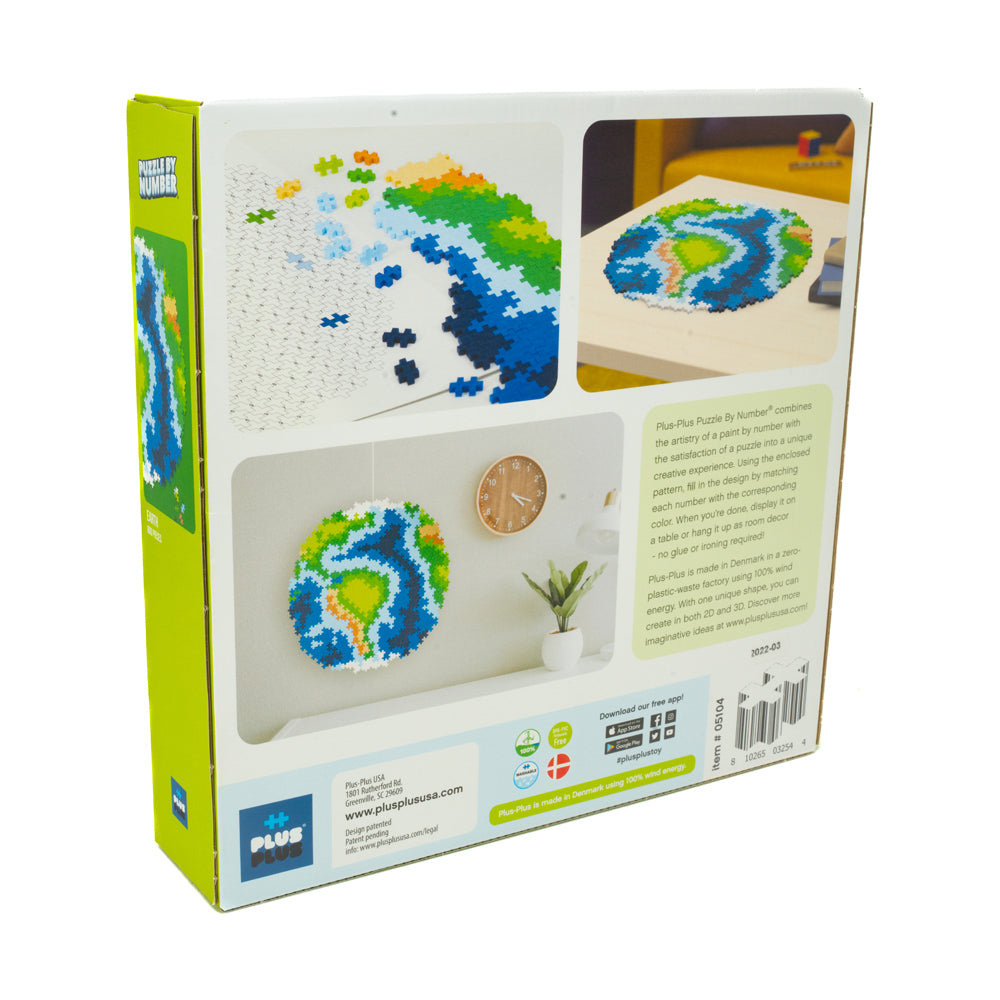 Plus-Plus Earth Theme Puzzle - 800 pc