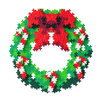 Plus-Plus Wreath Puzzle By Number - 500 pc