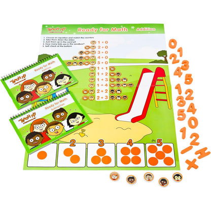 Teach My: Learning Kit - Preschooler - Screen Free Set, Numbers-Math-Reading-Printing