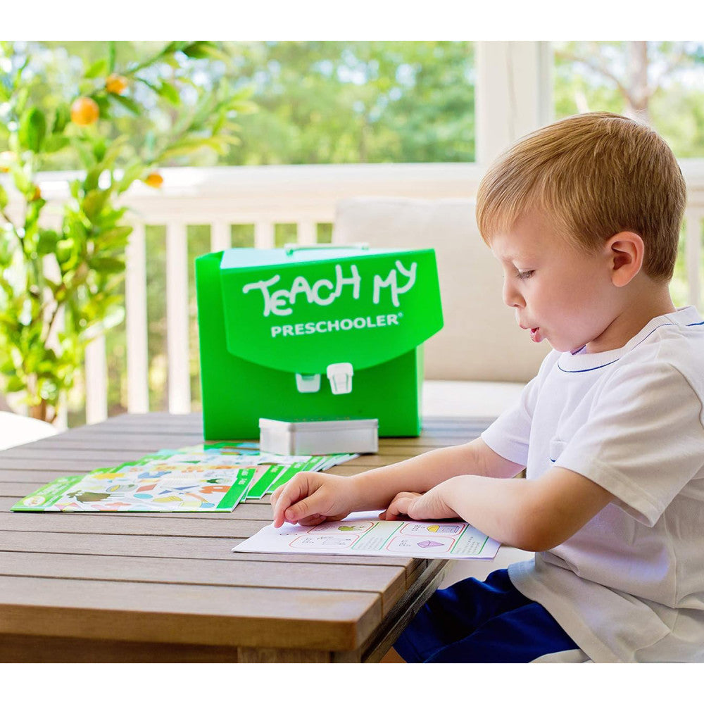 Teach My: Learning Kit - Preschooler - Screen Free Set, Numbers-Math-Reading-Printing