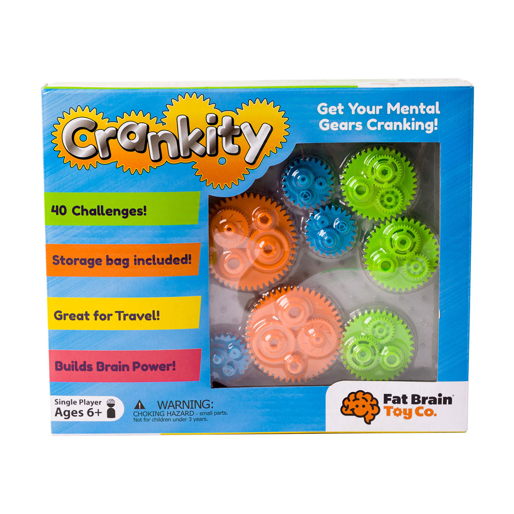 Fat Brain Toy Co. Crankity Brain-Teasing Puzzle Game