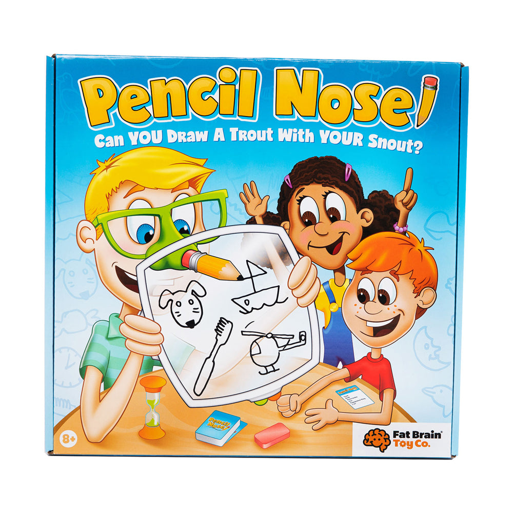 Pencil Nose Family Drawing Game by Fat Brain Toy Co.