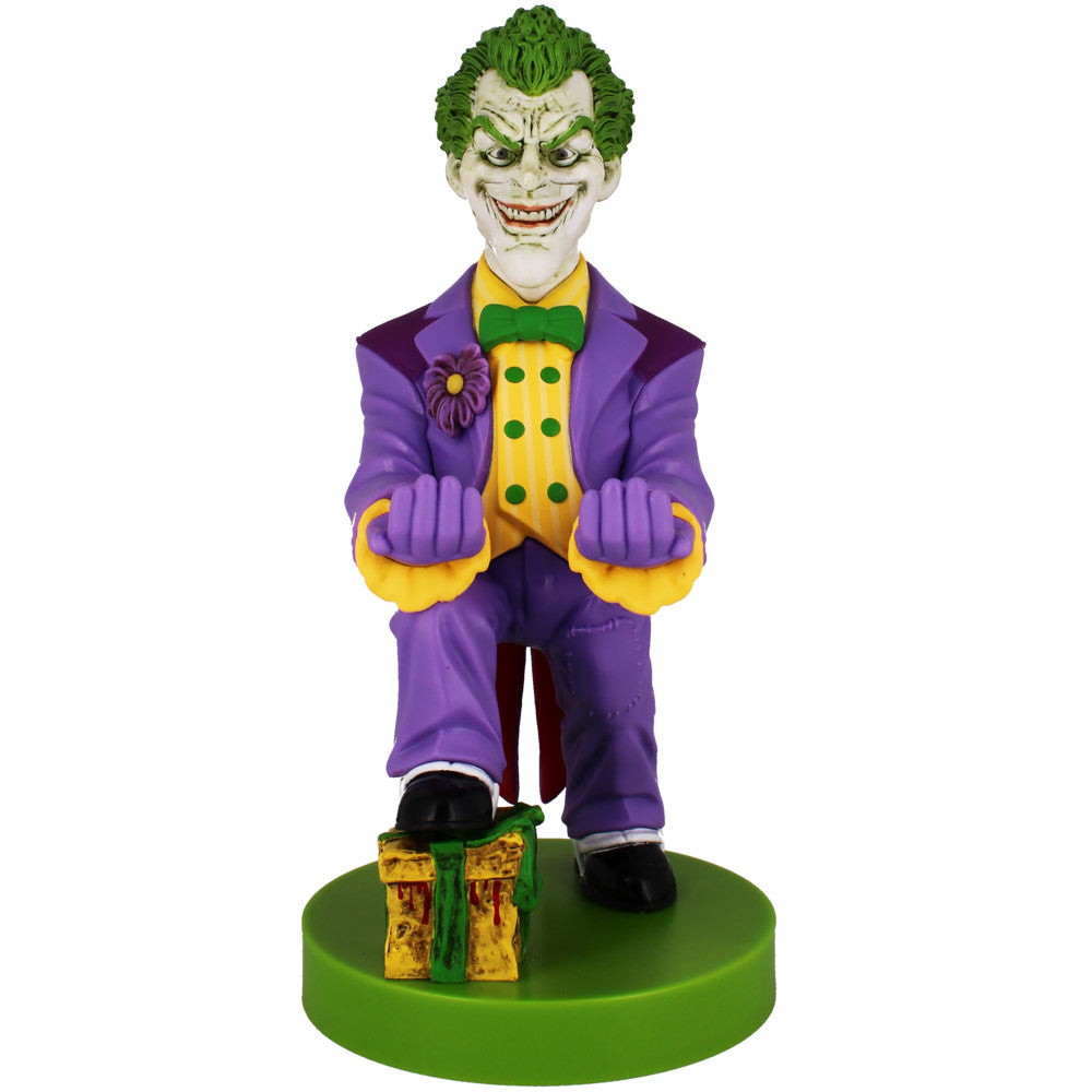 Cable Guys Joker Themed Controller & Phone Holder - DC Comics - Purple