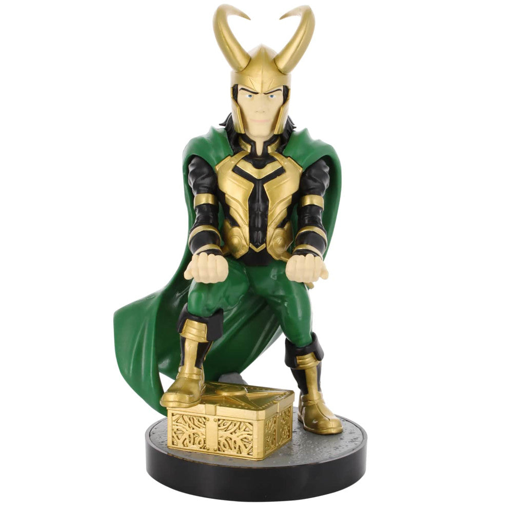 Exquisite Gaming Marvel Loki 8" Cable Guys Controller & Phone Holder