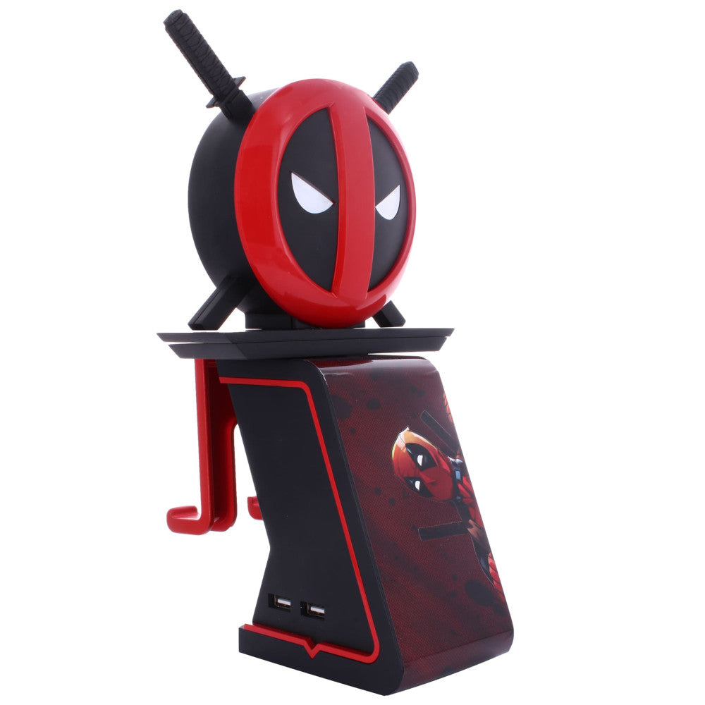 Cable Guys LED IKONS Marvel Deadpool - Electronic Device Holder and Charger