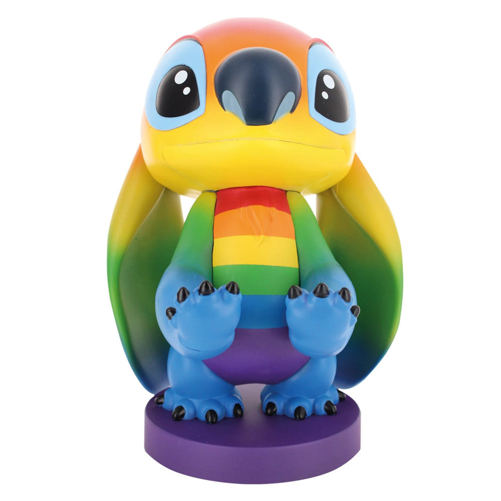 Exquisite Gaming Cable Guys - Disney Lilo & Stitch Rainbow Stitch Holder