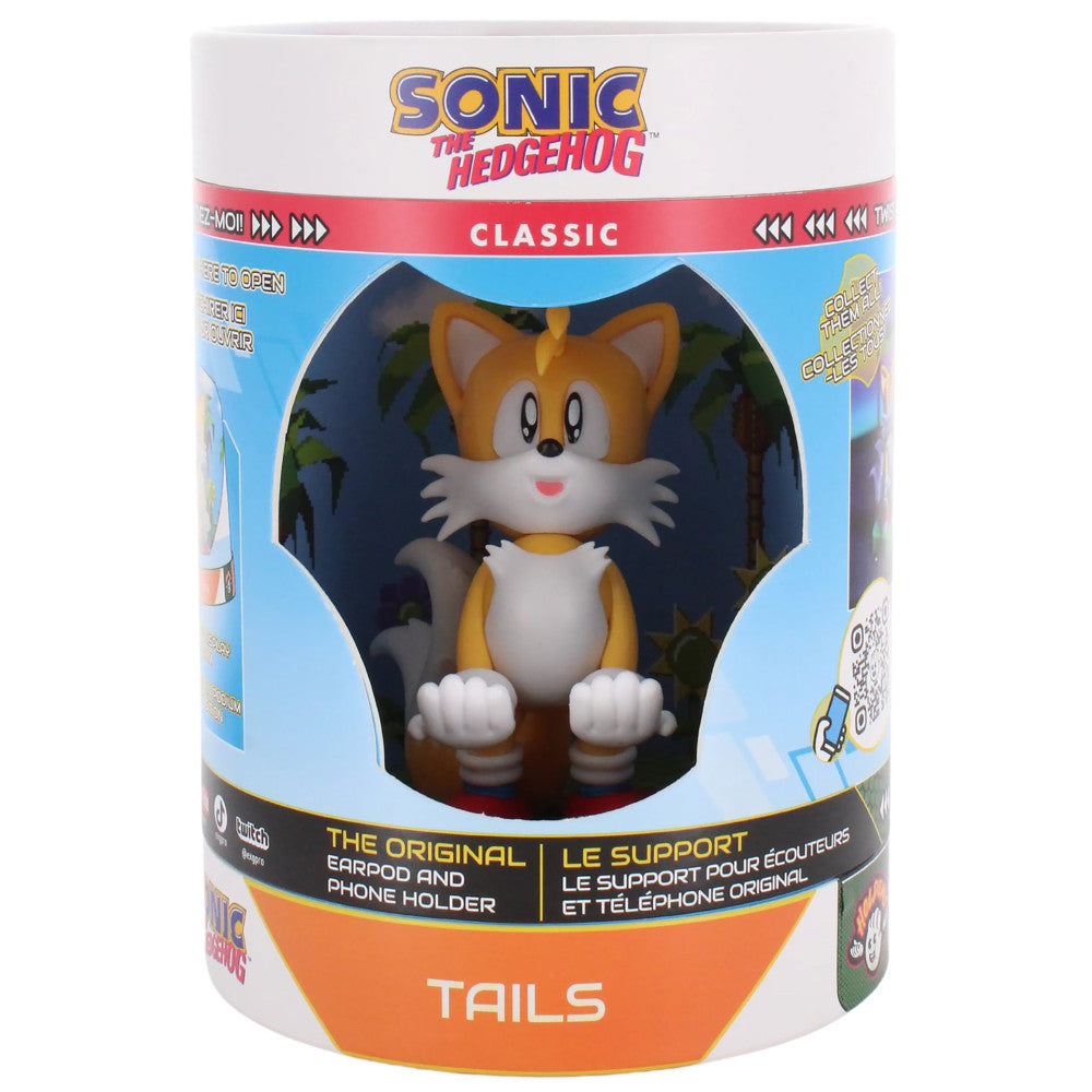 Exquisite Gaming: Holdems: SEGA - Tails - Earbud & Phone Holder