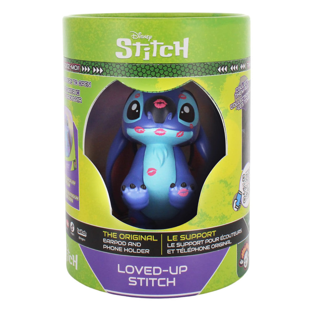 Exquisite Gaming: Holdems: Lilo & Stich - Loved Up Stitch - Earbud & Phone Holder