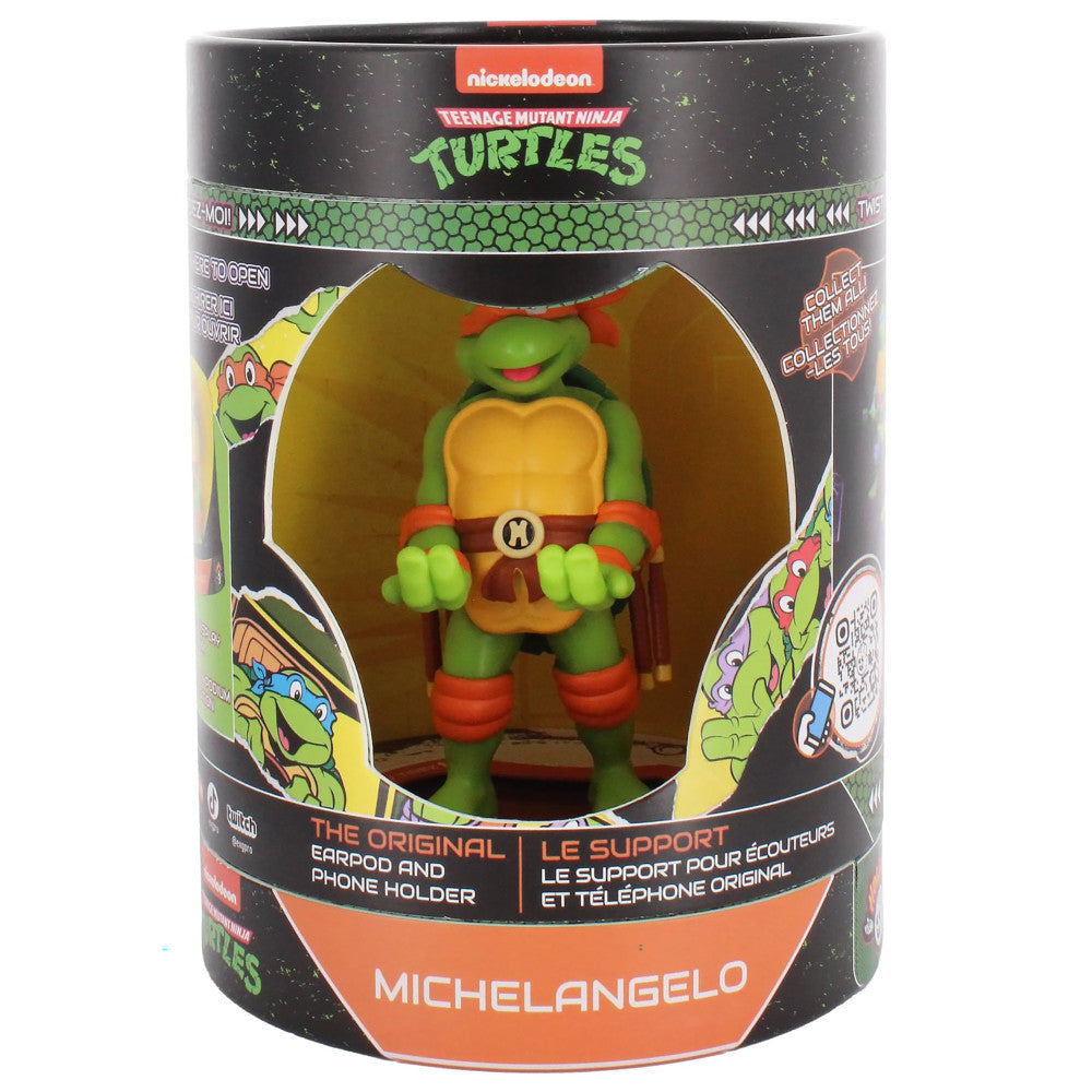 Exquisite Gaming: Holdems: TMNT - Michaelangelo - Earbud & Phone Holder